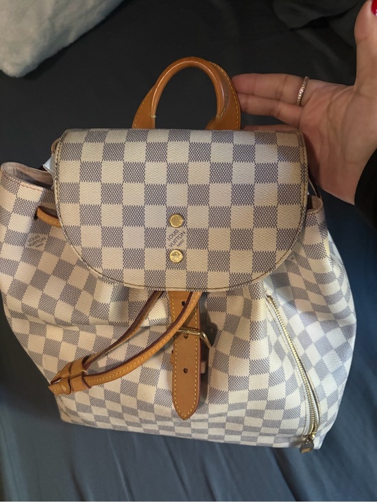 Louis Vuitton Handbags - Louis Vuitton Damier Azur
Sperone Backpack